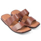 Brown Slippers handcrafted leather shoes for men-BERA